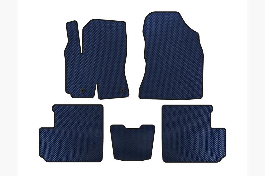 Toyota Rav 4 2001-2005 EVA Floor Mats (Blue) Image
