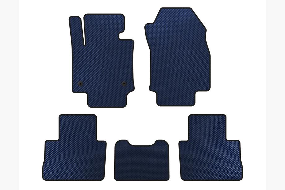 Toyota Rav 4 2019–2025 EVA Floor Mats (Blue) Image