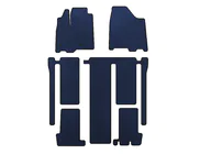 Toyota Sienna 2010-2020 EVA Floor Mats (3 Rows, Blue) photo 1