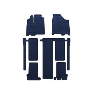 EVA Floor Mats (3 Rows, Blue)