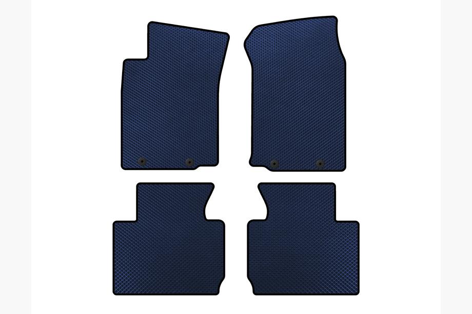 Toyota Tacoma 2004-2015 EVA Floor Mats (Blue) Image