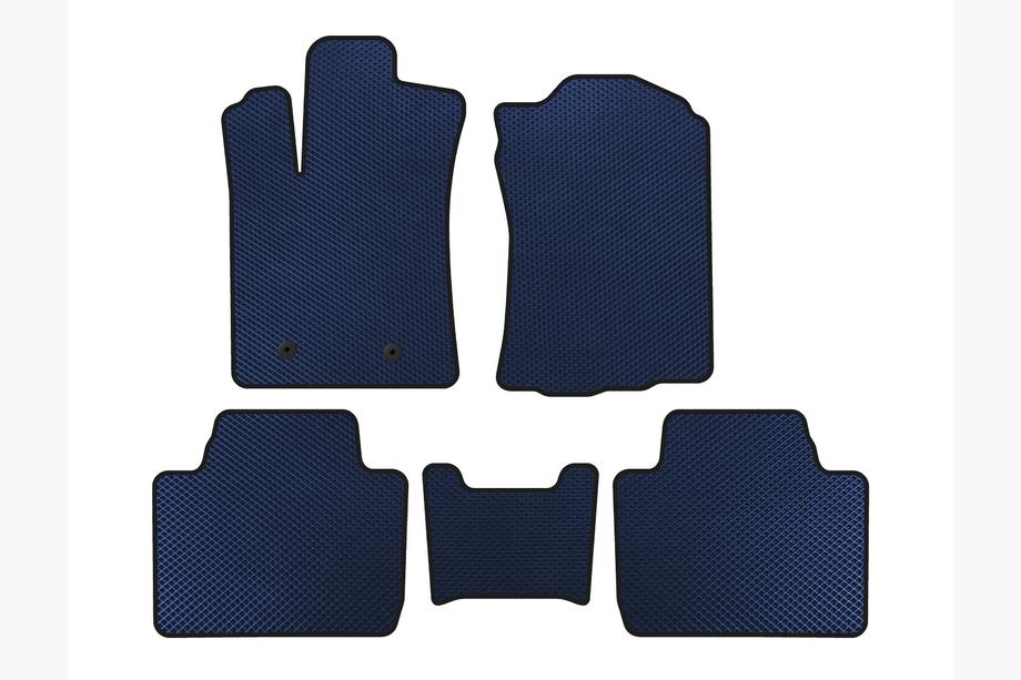 Toyota Tacoma 2015–2023 EVA Floor Mats (Blue) Image