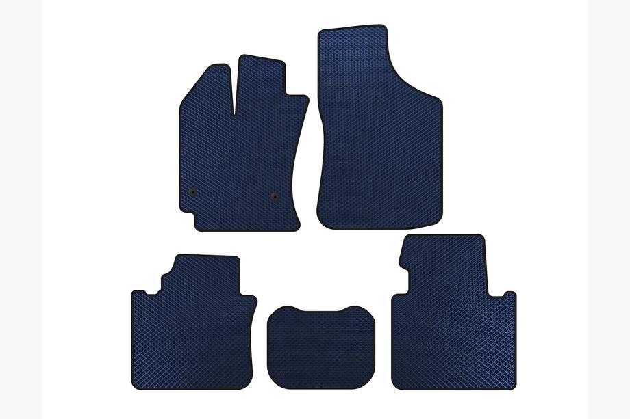 Toyota Venza 2008-2017 EVA Floor Mats (Blue) Image