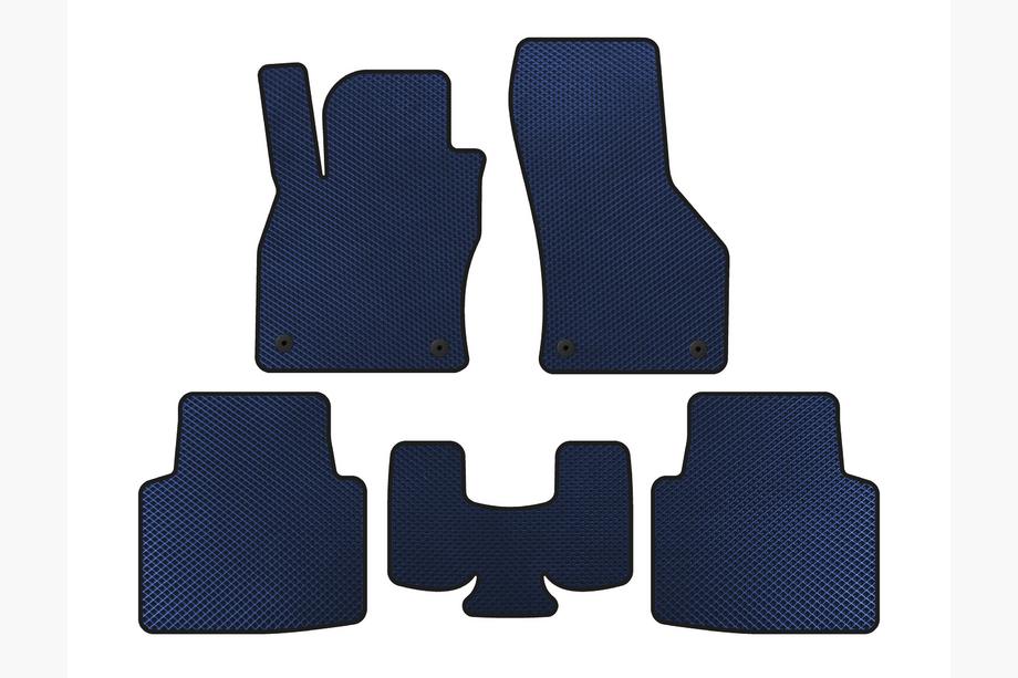 Volkswagen Arteon 2017-2025 EVA Floor Mats (Blue) Image