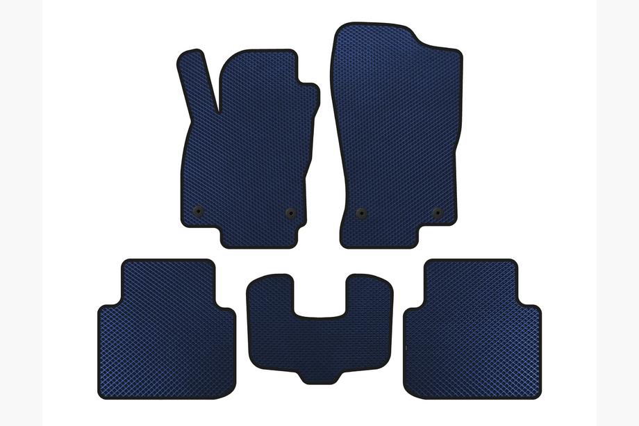 Volkswagen Arteon 2017-2025 EVA Floor Mats (2022+, LB, Blue) Image