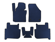Volkswagen Touran 2003-2010 EVA Floor Mats (2 Rows, 2006-2010, 7-Seater, Blue) photo 1