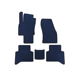 EVA Floor Mats (5-Seater, Blue)