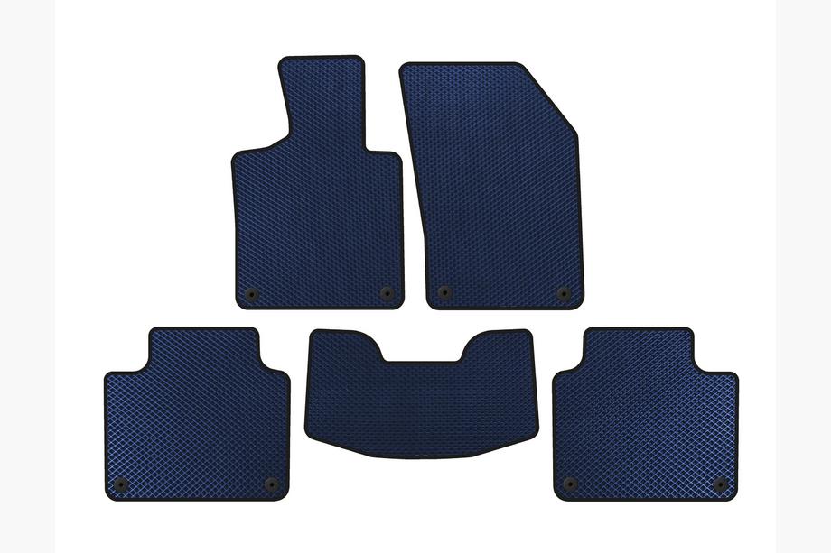 Volvo V90 1997-1998 EVA Floor Mats (SW, Blue) Image