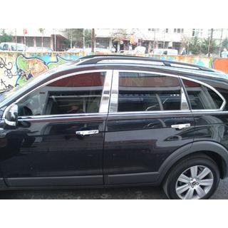 Stainless Steel Pillar Covers Chevrolet Captiva 2006-2019 photo 2