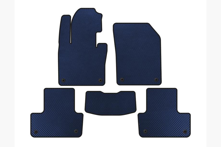 Volvo XC60 2017- EVA Floor Mats (Blue) Image
