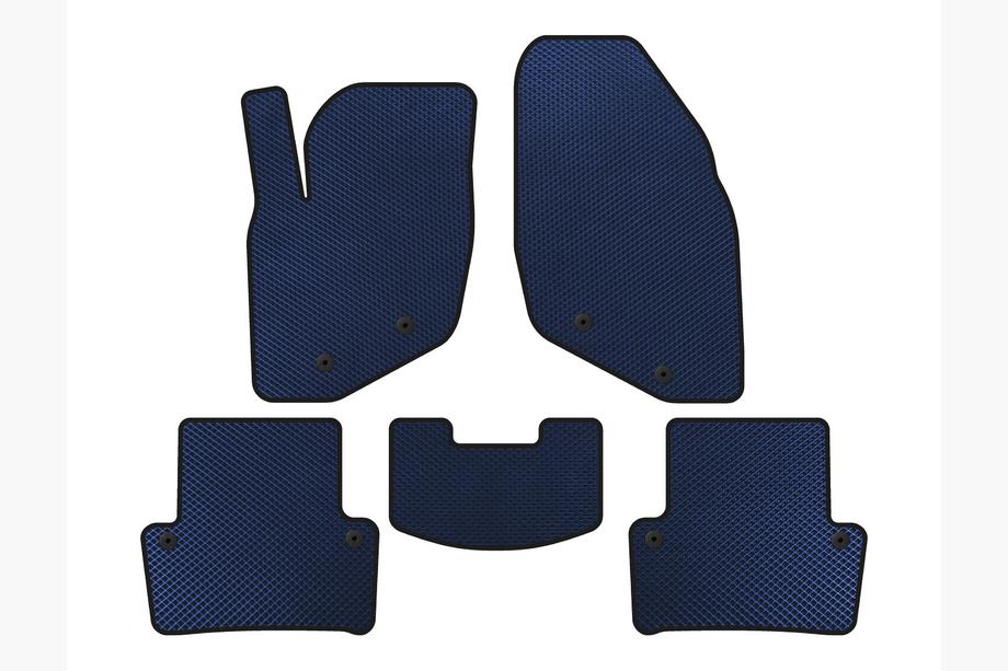 Volvo XC70 2000-2007 EVA Floor Mats (Blue) Photo 1