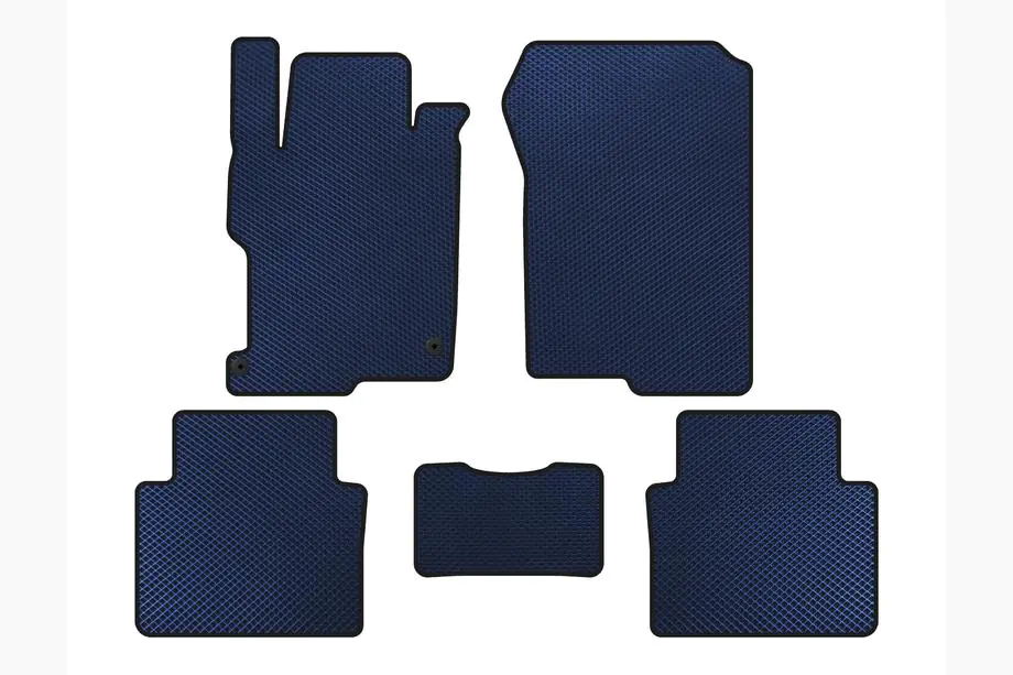 Honda Accord IX 2013-2017 EVA Floor Mats (SD, Blue) Image