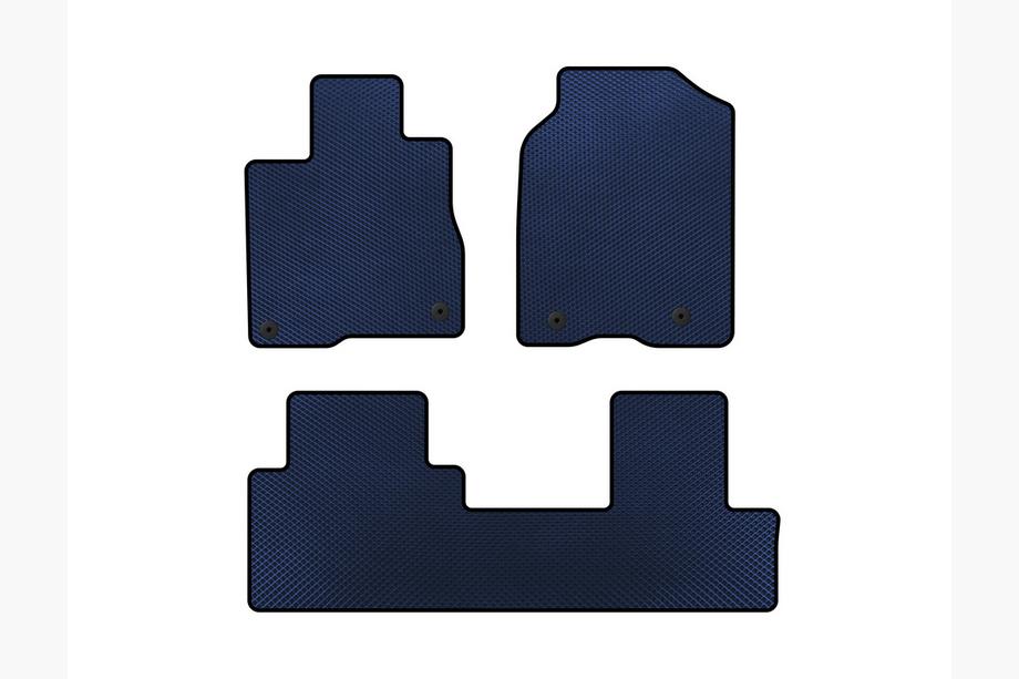 Acura MDX 2001-2006 EVA Floor Mats (Blue) Image