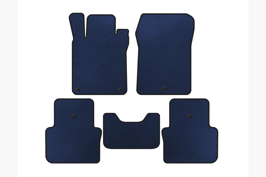 Acura TLX 2014-2020 EVA Floor Mats (SD, Blue) Image