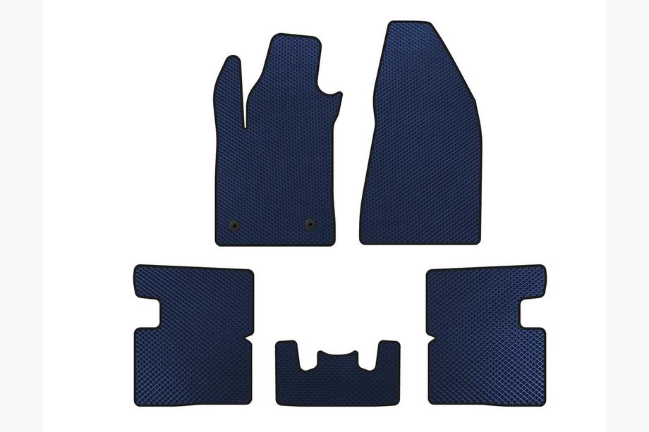 Alfa Romeo Giulietta 2010-2020 EVA Floor Mats (Blue) Image