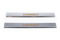 Ford Connect 2002–2006 Carmos V1 Stainless Steel Door Sill Protectors (2 pcs) photo 2