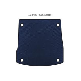 EVA Trunk Mat V-1 (with Subwoofer, Blue)