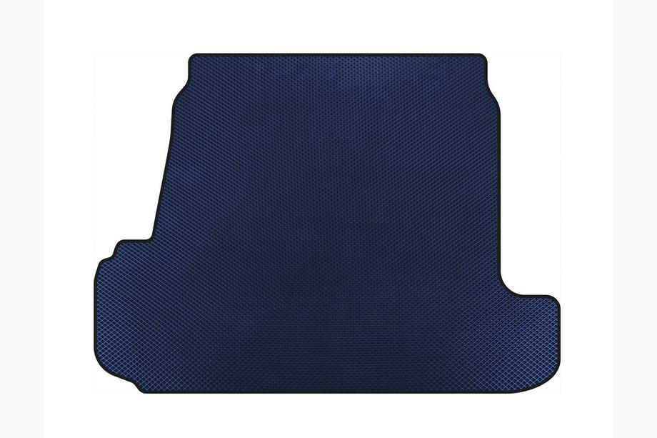 Audi 80/90 1987-1996 EVA Trunk Mat (1991-1996, Sedan, Blue) Image