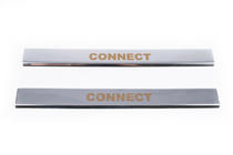 Ford Connect 2010-2013 Door Sill Covers Carmos V1 (2 pcs, Stainless Steel) photo 2