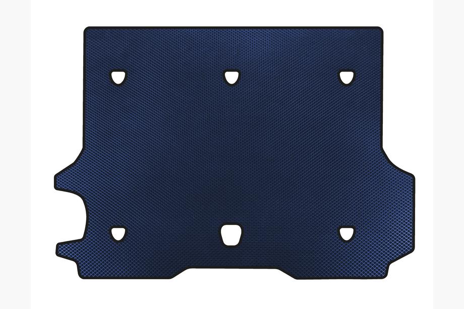 Chevrolet Trailblazer 2002-2012 EVA Trunk Mat (Blue) Image