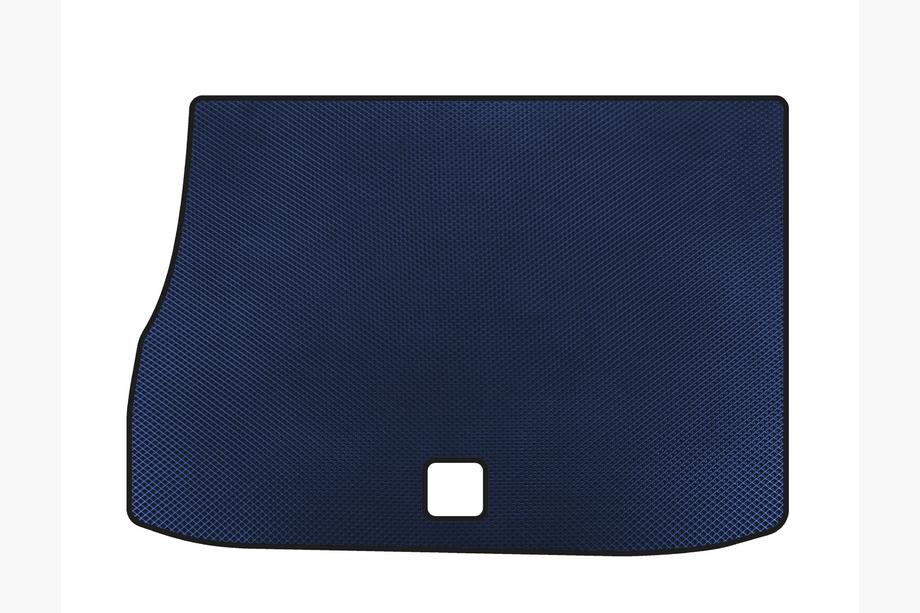 Citroen DS-5 2011-2015 EVA Trunk Mat (HB, Hybrid/Automatic, Blue) Image