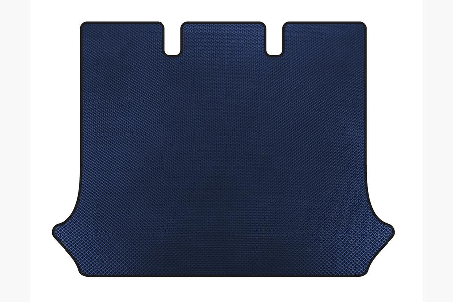 Fiat Doblo I 2001-2005 EVA Trunk Mat (Blue) Image