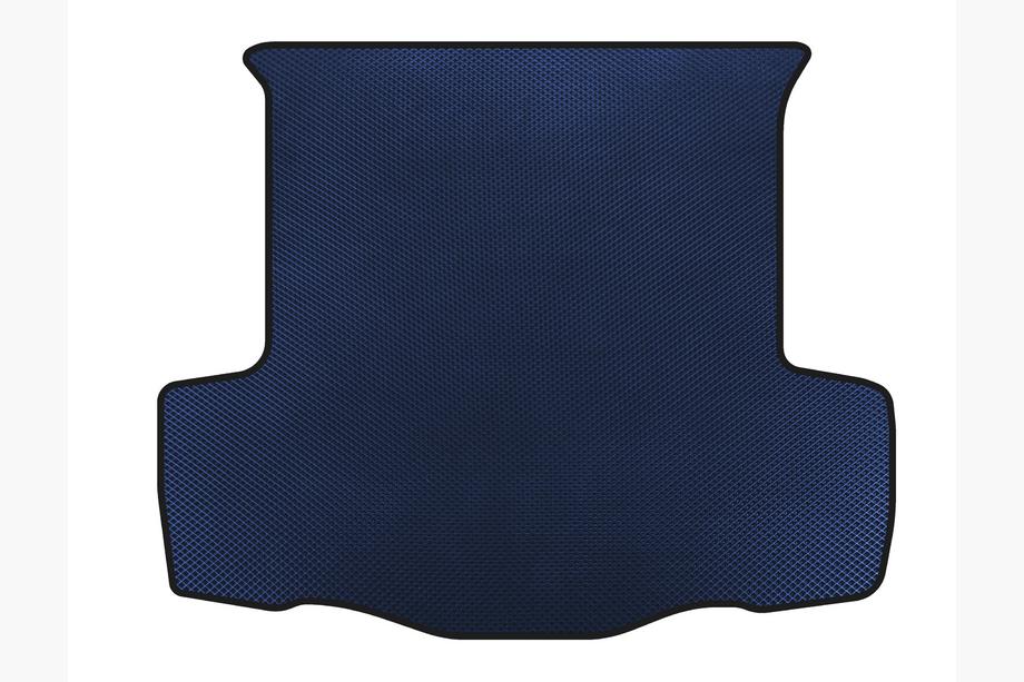 Fiat Linea 2006-2018 EVA Trunk Mat (SD, Blue) Image