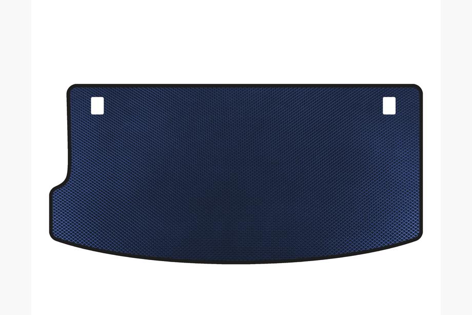 Hyundai I-10 2008-2013 EVA Trunk Mat (HB, Blue) Image