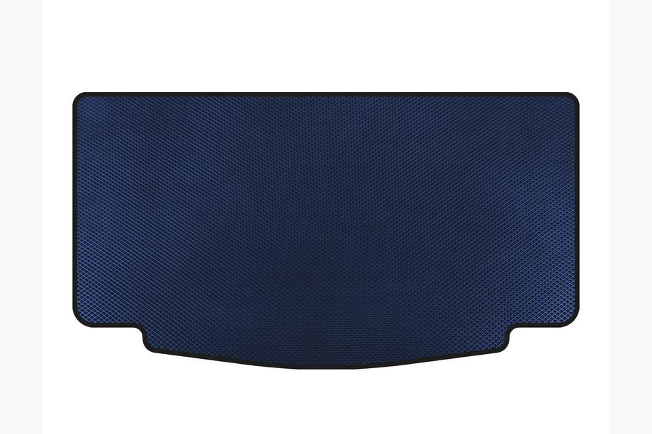 Hyundai I-10 2014-2017 EVA Trunk Mat (HB, Blue) Image