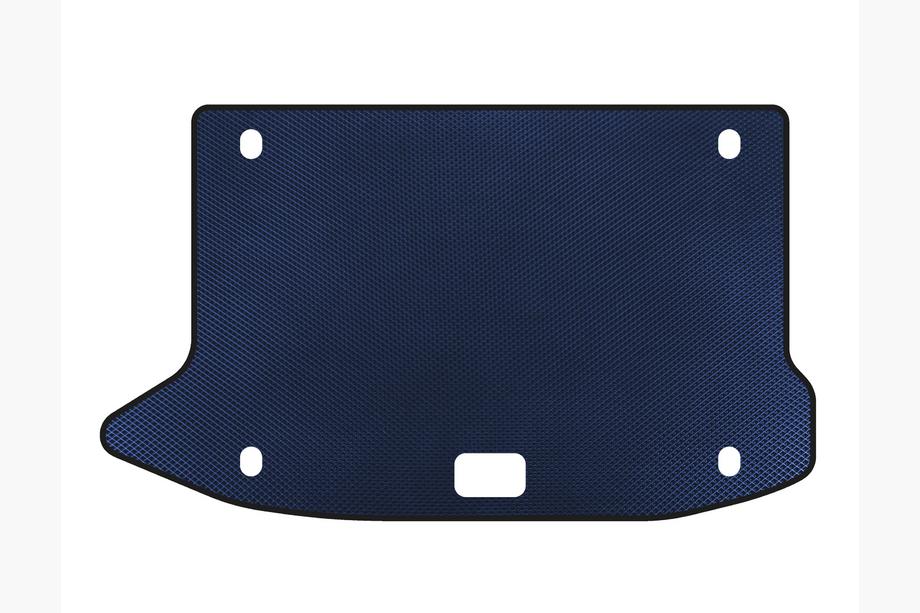 Hyundai Kona 2017-2023 EVA Trunk Mat V2 (Blue) Photo 1