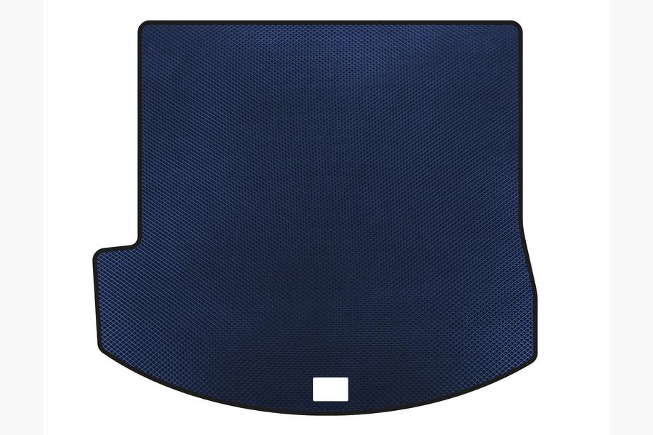 Hyundai Santa Fe 4 2018-2023 EVA Trunk Mat (for Grand, Blue) Image