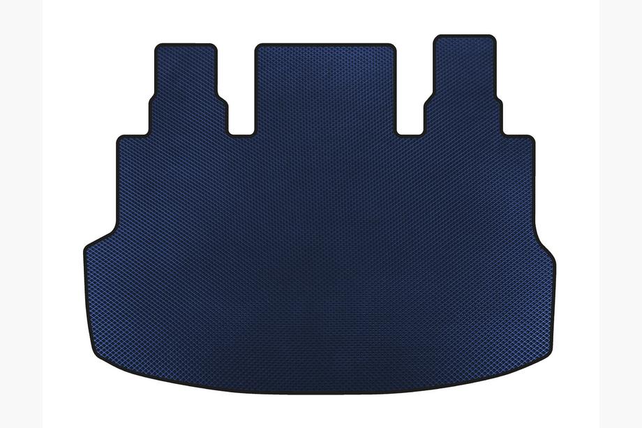 Hyundai Staria 2021- EVA Trunk Mat (1+1.5/9-seater, Blue) Image