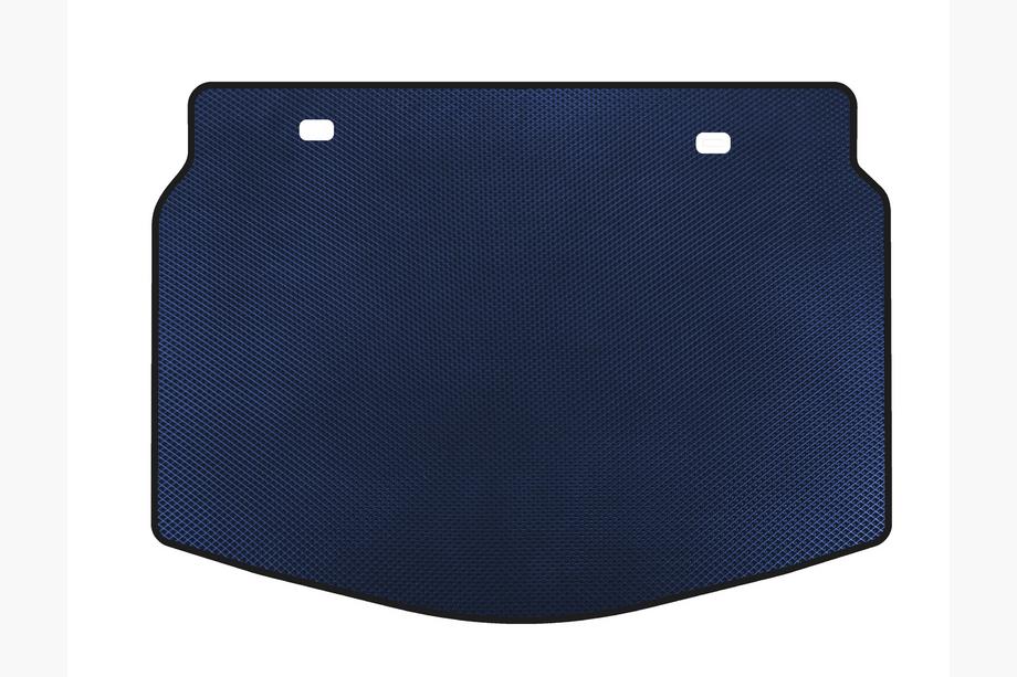 Hyundai Veloster 2018-2022 EVA Trunk Mat (Coupe, Blue) Photo 1