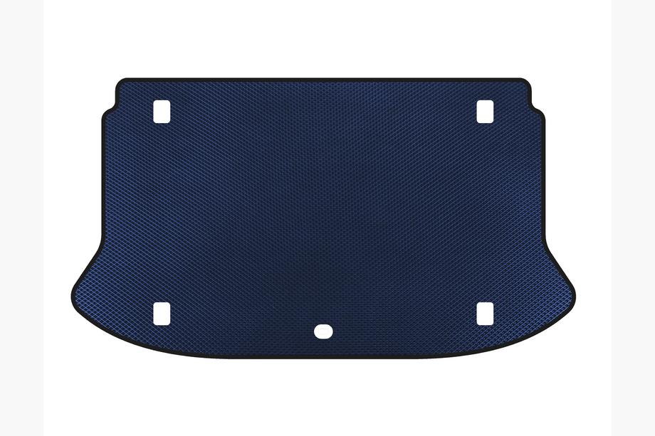 Hyundai Venue 2019- EVA Trunk Mat (Blue) Image