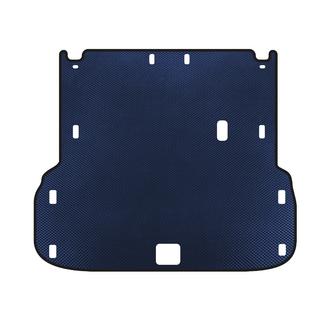 EVA Trunk Mat (up to 2nd Row, Blue) Infiniti QX60 2016-2021