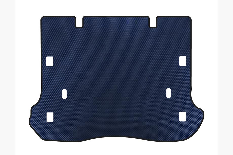 Jeep Grand Cherokee WK 2004-2010 EVA Trunk Mat V-2 (Blue) Image