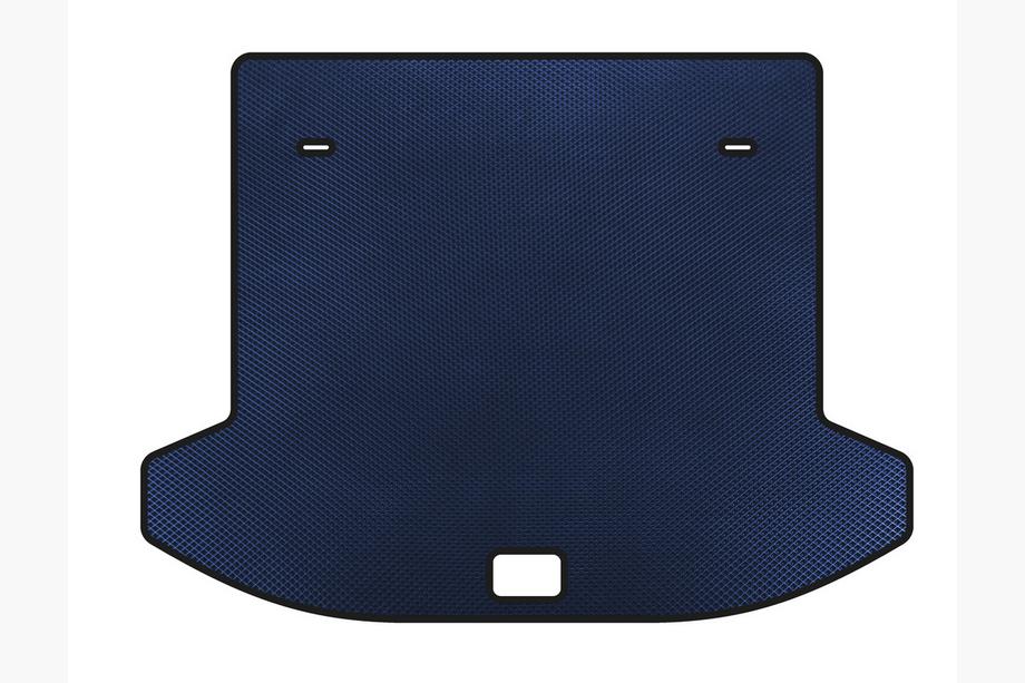 Jetour X70 2018- EVA Trunk Mat (2 Rows, Blue) Image