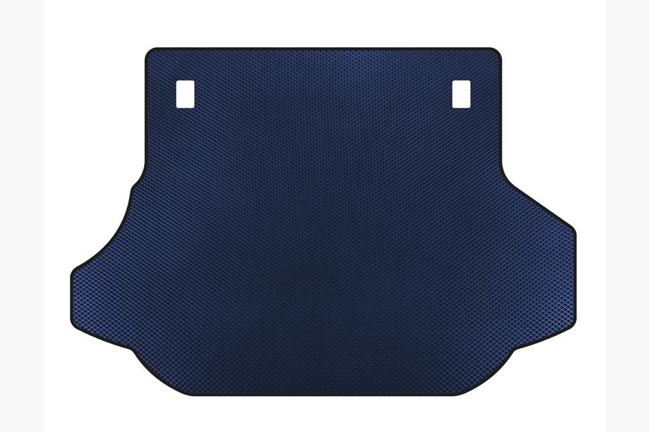 Kia Carens 1999-2012 EVA Trunk Mat (Blue) Image