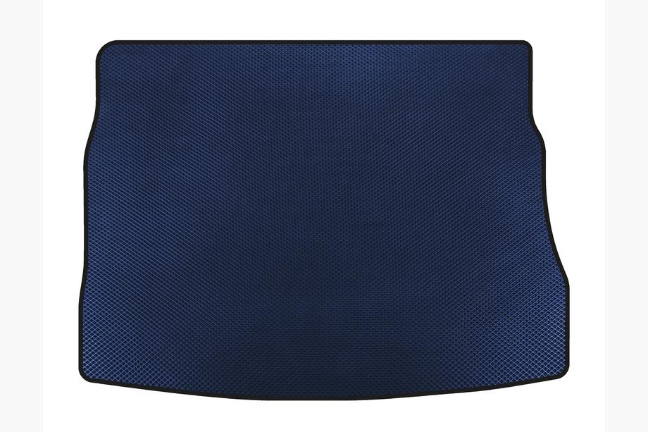 Kia Ceed 2007-2012 EVA Trunk Mat (HB, 3-Door, Blue) Image