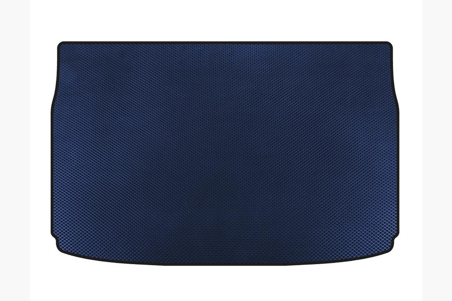 Kia Sedona 2014-2020 EVA Trunk Mat (8-Seater, Blue) Image