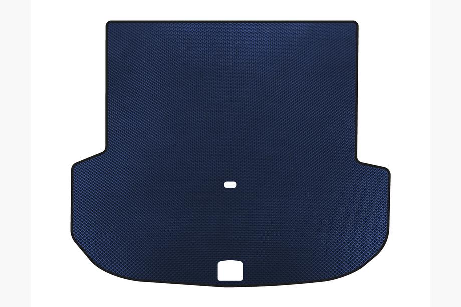 Kia Sorento III UM 2014-2020 EVA Trunk Mat (2014-2018, 5-Seater, Blue) Image