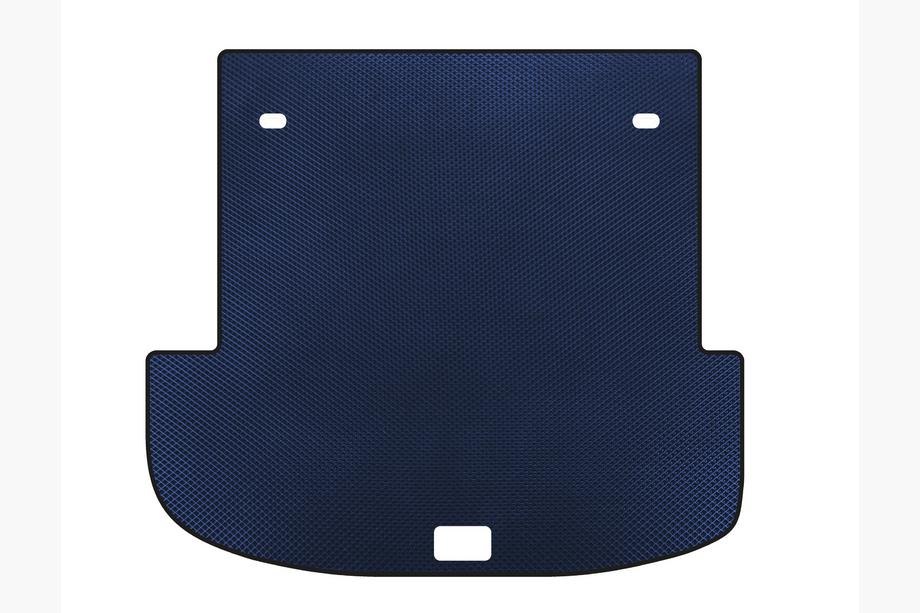 Kia Stonic 2017- EVA Trunk Mat (7-Seater, Blue) Image