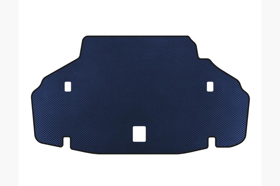 Lexus LS 2007-2017 EVA Trunk Mat (2007-2010, SD, Long Wheelbase, Blue) Image