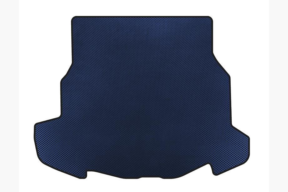 Mercedes CLK W209 2002-2010 EVA Trunk Mat (Coupe, Blue) Image