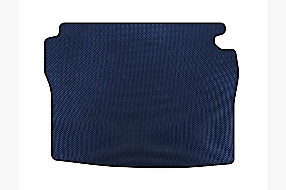 Mercedes S-class W126 1979-1991 EVA Trunk Mat (SD, Short Base, Blue) Image