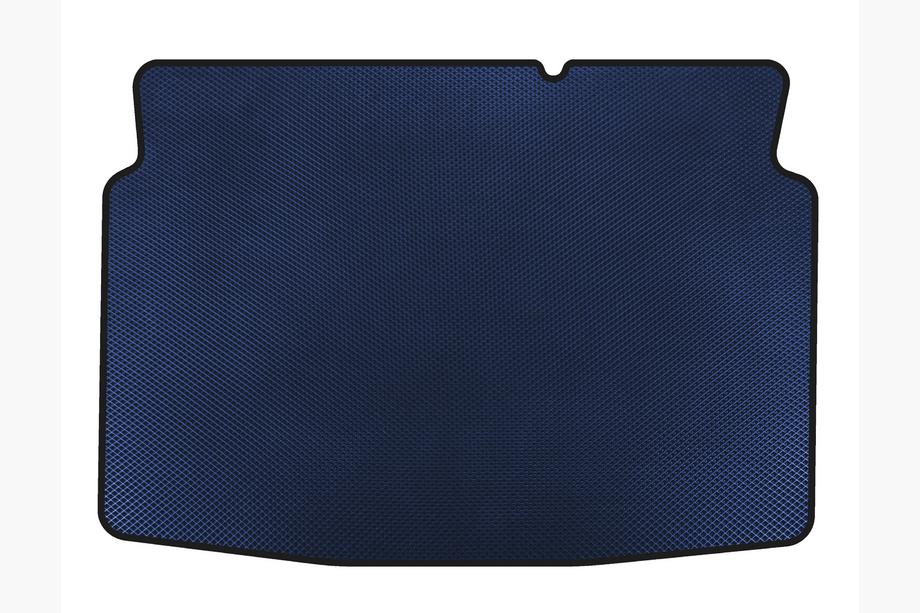 Peugeot 207 2006–2014 EVA Trunk Mat (HB, 5-Door, Blue) Image