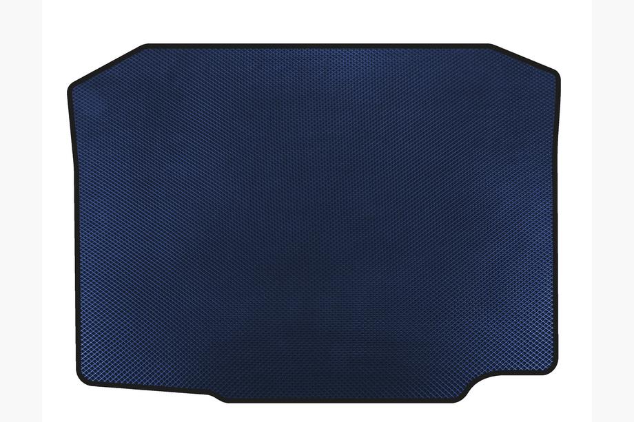Seat Ibiza 2010-2017 EVA Trunk Mat (2010-2012, HB, 5-Door, Blue) Photo 1
