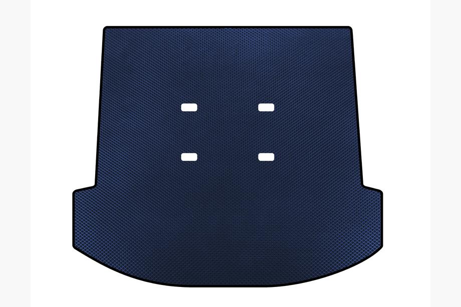 Toyota Fortuner 2006-2015 EVA Trunk Mat (Blue) Image