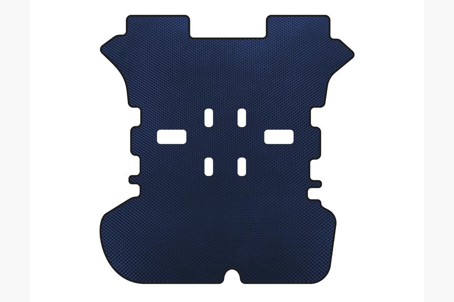 Toyota Previa 2000-2006 EVA Trunk Mat (Blue) Image