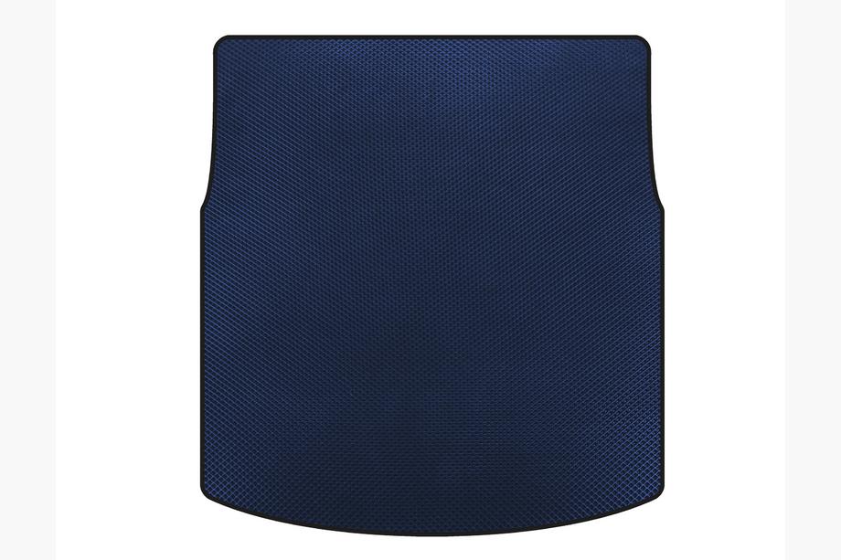 Volkswagen Phaeton 2002-2016 EVA Trunk Mat (SD, Short Base, Blue) Image